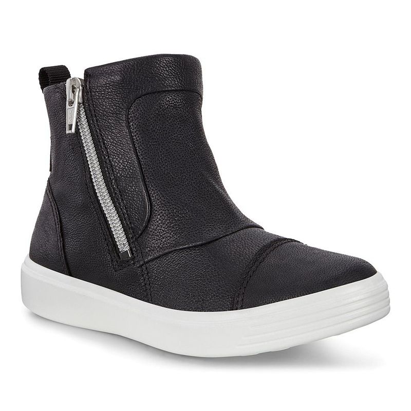 Zapatos Bajos Ecco Urban Snowboarder Para Niños,Moradas,863217-GEC